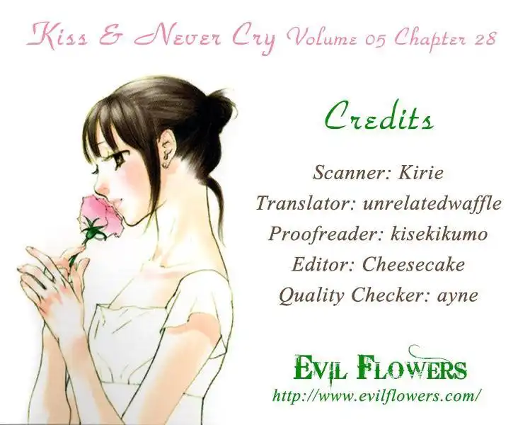 Kiss ANDamp; Never Cry Chapter 28 1